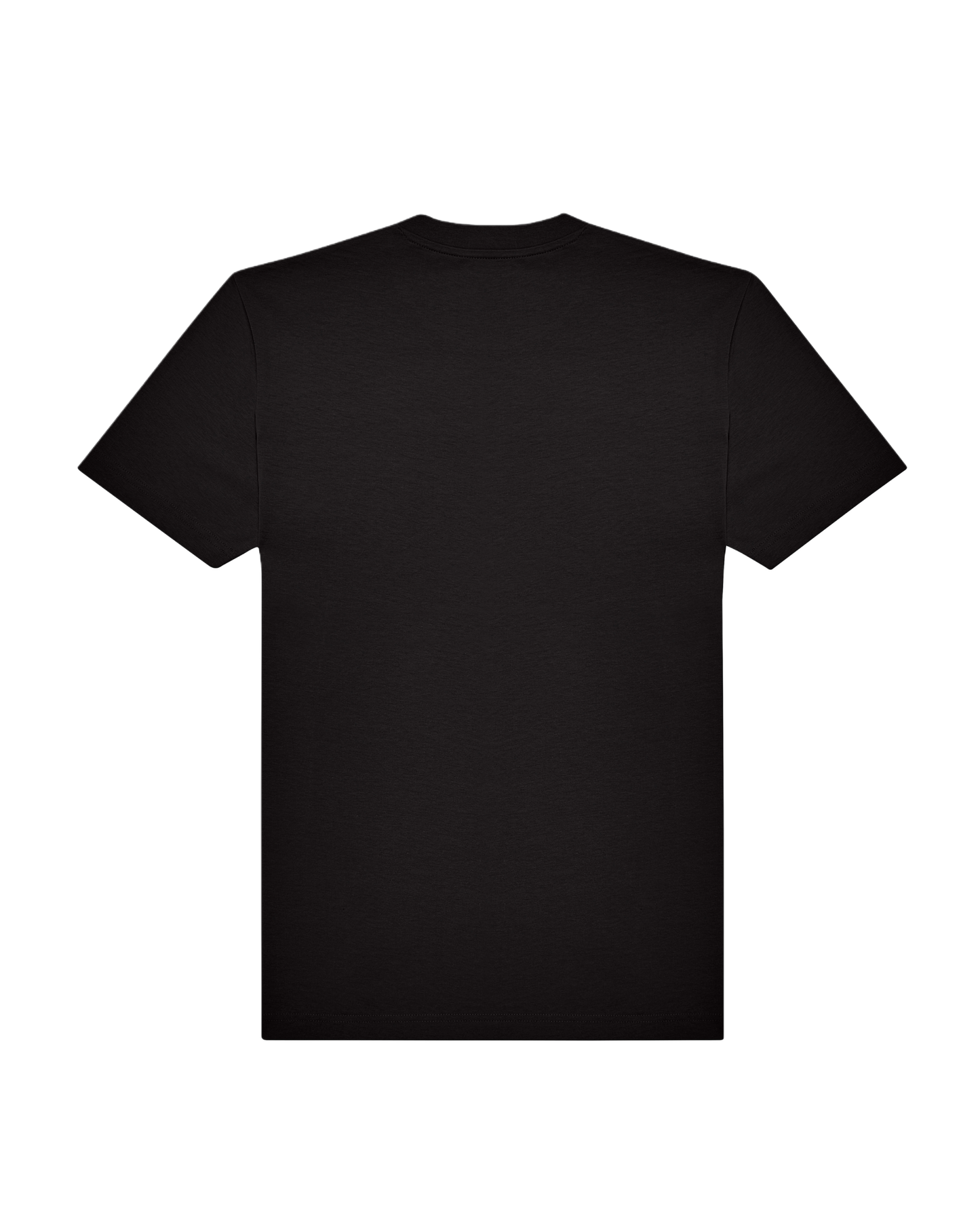 Embroidered logo t-shirt - black